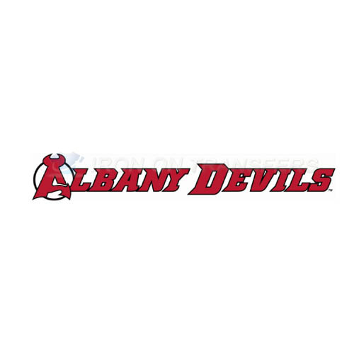 Albany Devils Iron-on Stickers (Heat Transfers)NO.8966